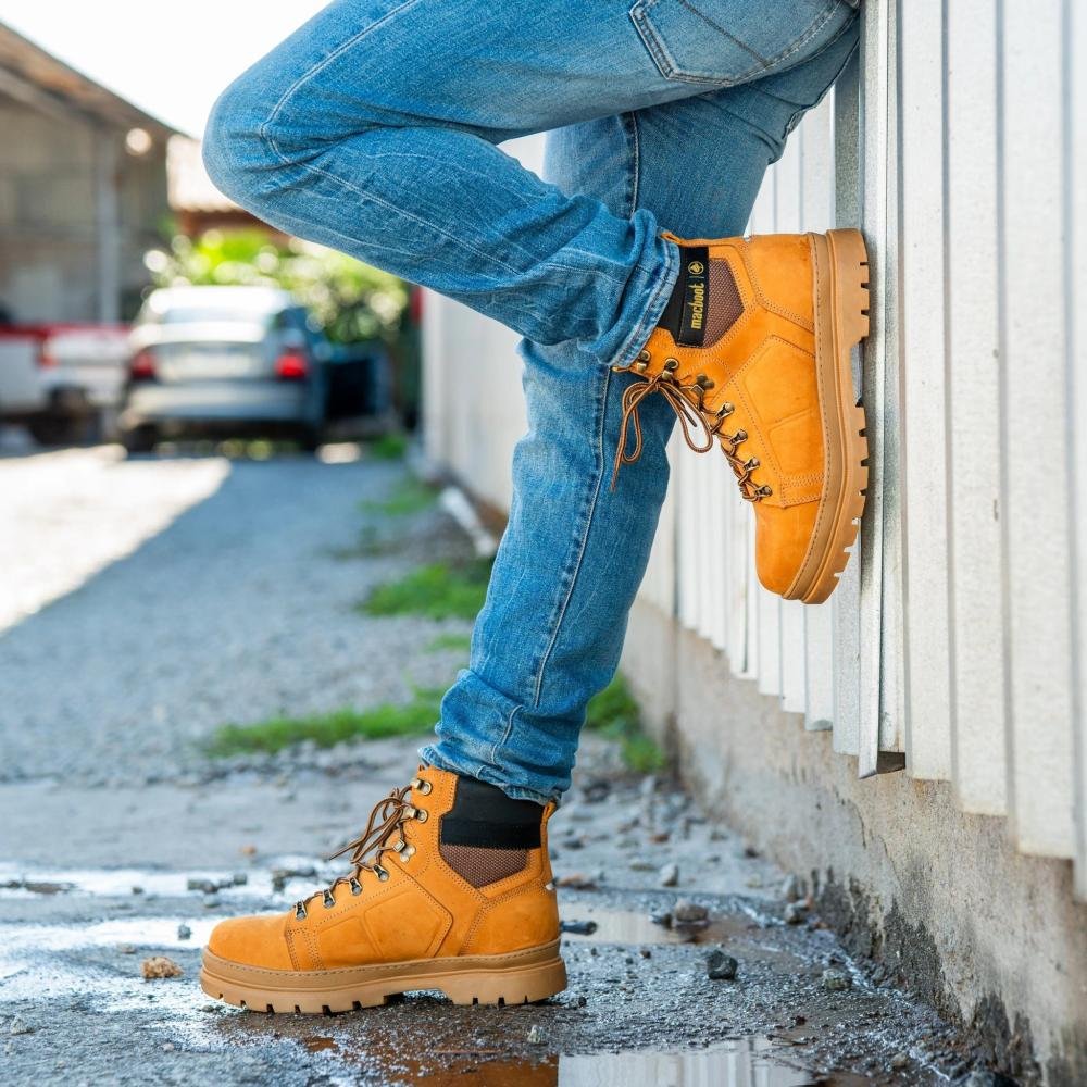 Bota Masculina Macboot Mombaça 02 Mostarda Marrom 2