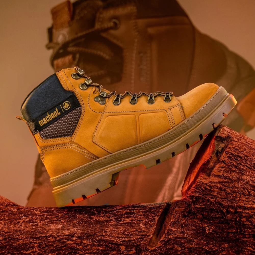 Bota Masculina Macboot Mombaça 02 Mostarda Marrom 5