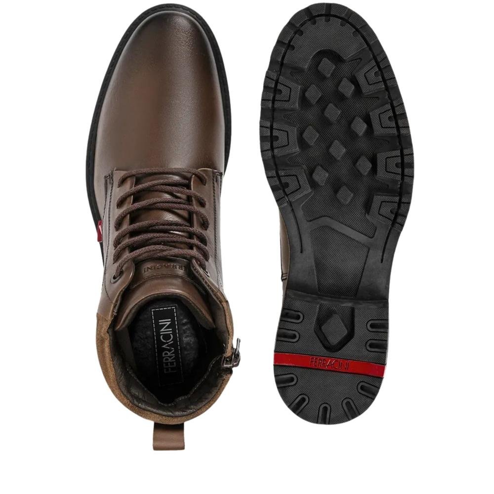 Bota Masculina Ferracini Atenas 9817 Conhaque Marrom 3