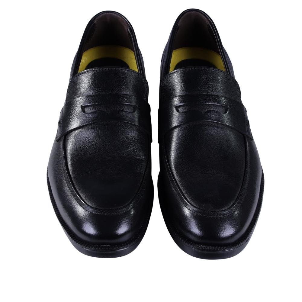 Sapato Masculino Democrata Mocassim 282206 Preto Preto 4