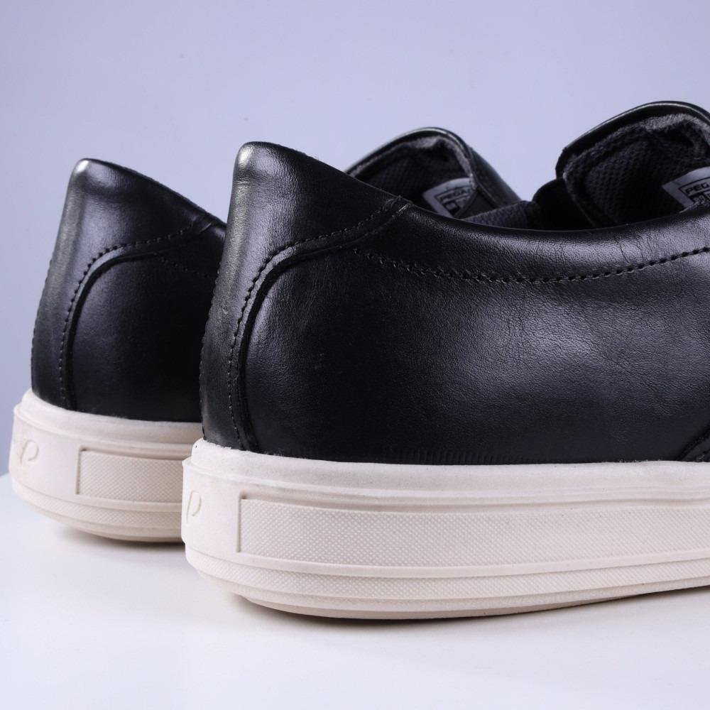 Sapatênis Masculino Pegada Slip On 111509 Preto Preto 12