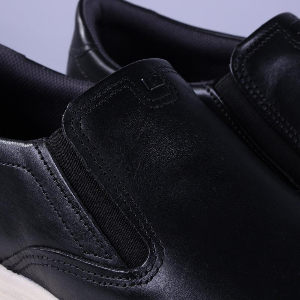 Sapatênis Masculino Pegada Slip On 111509 Preto Preto 3