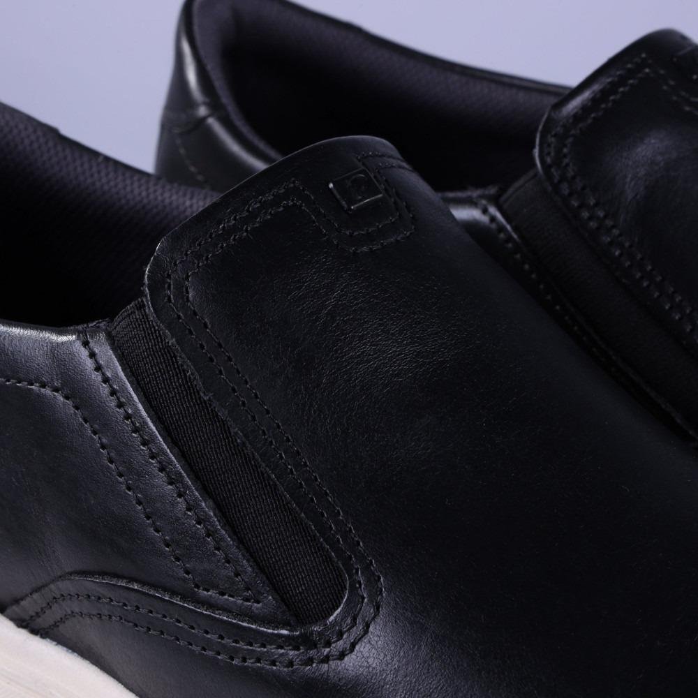 Sapatênis Masculino Pegada Slip On 111509 Preto Preto 11