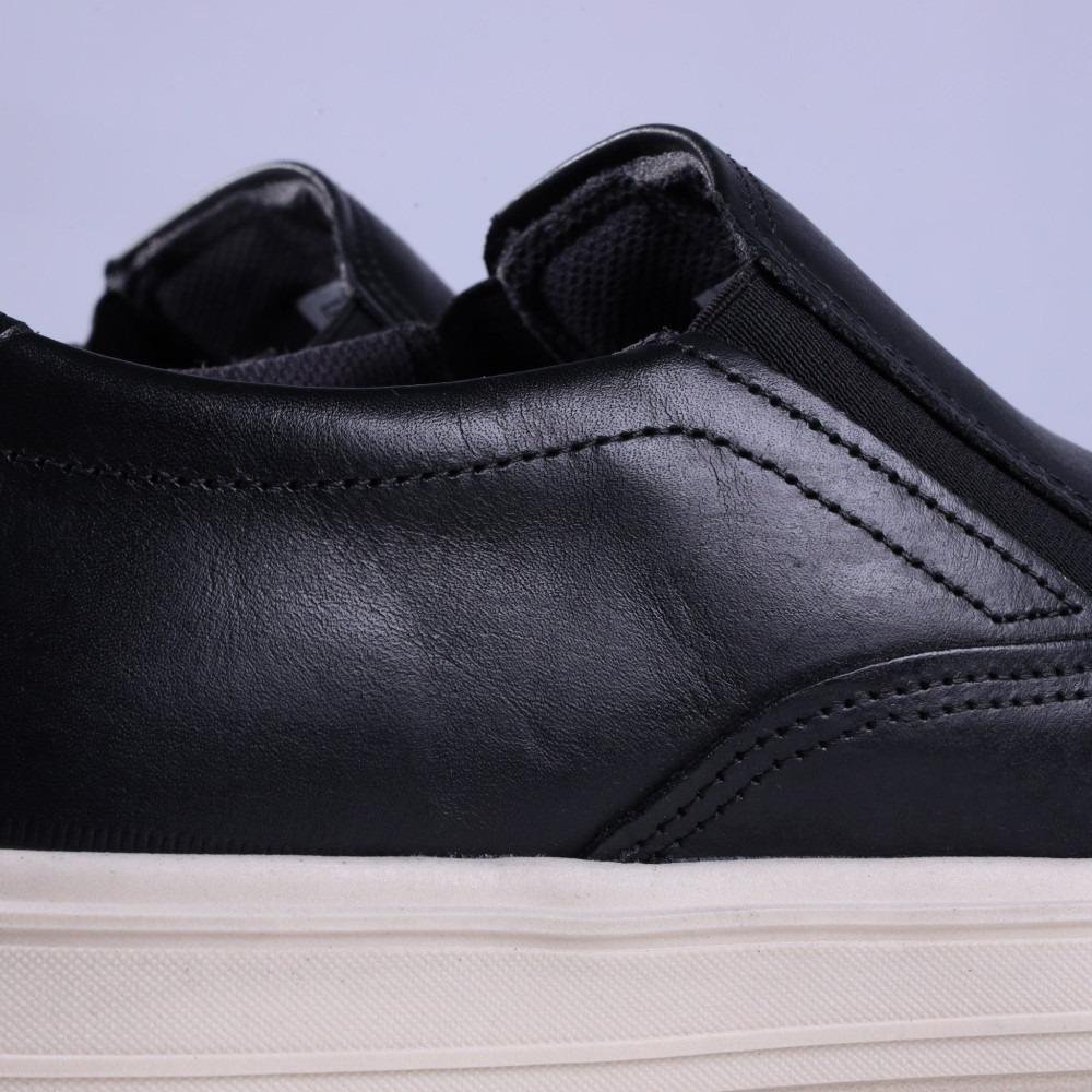 Sapatênis Masculino Pegada Slip On 111509 Preto Preto 13