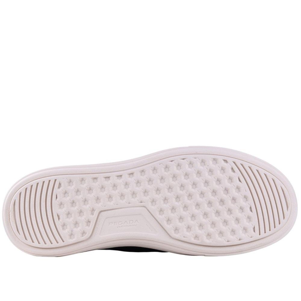 Sapatênis Masculino Pegada Slip On 111509 Preto Preto 15