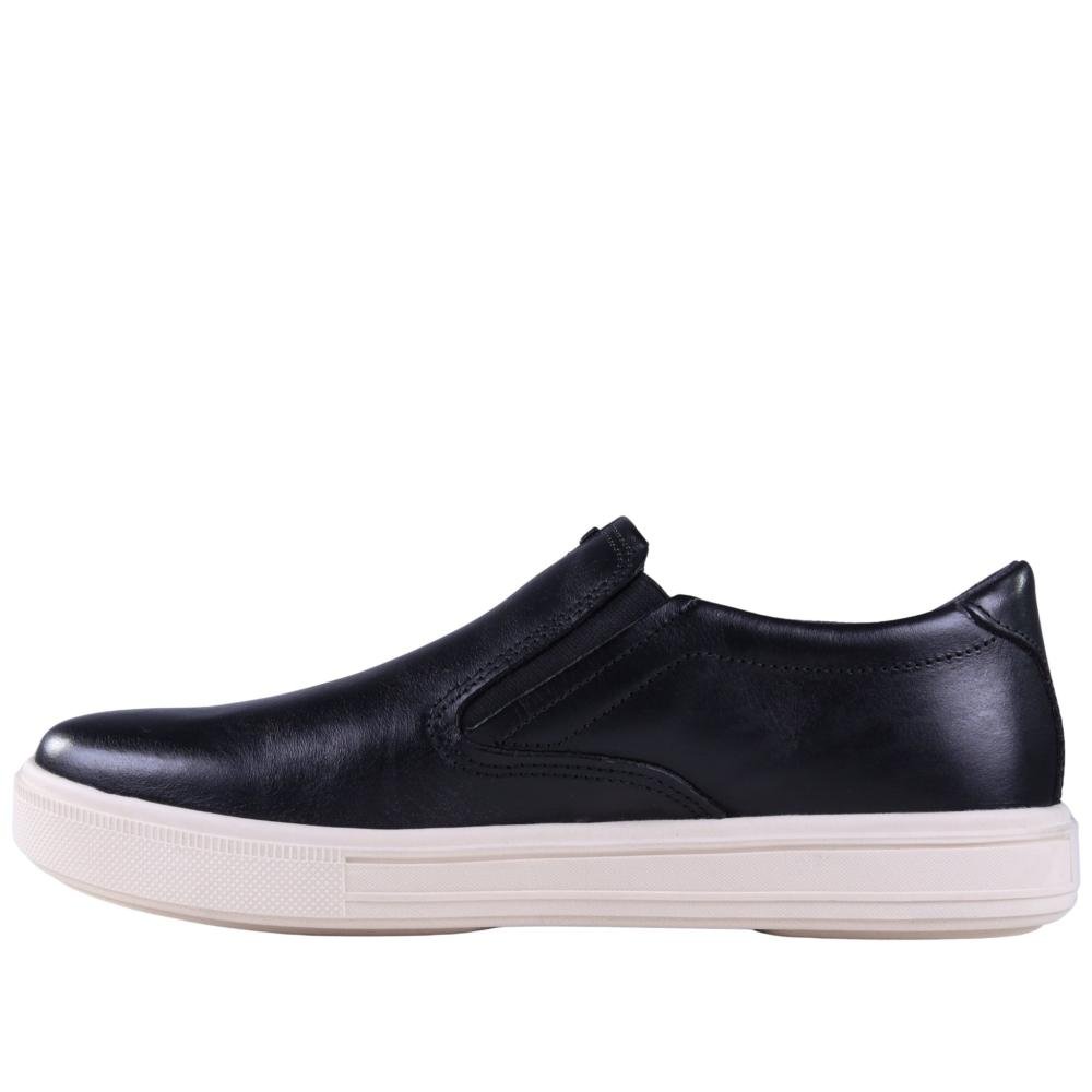 Sapatênis Masculino Pegada Slip On 111509 Preto Preto 8