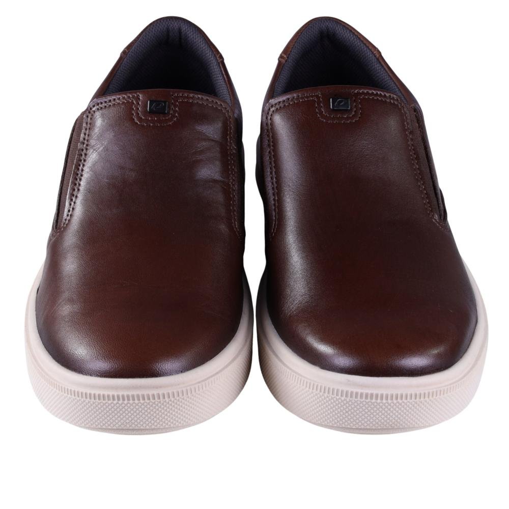 Sapatênis Masculino Pegada Slip On 111509 Marrom Marrom 4