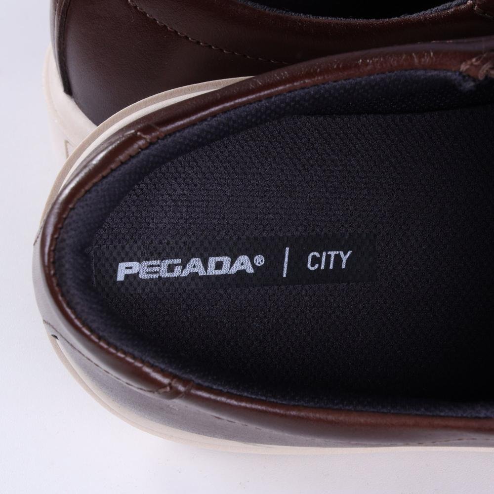 Sapatênis Masculino Pegada Slip On 111509 Marrom Marrom 5