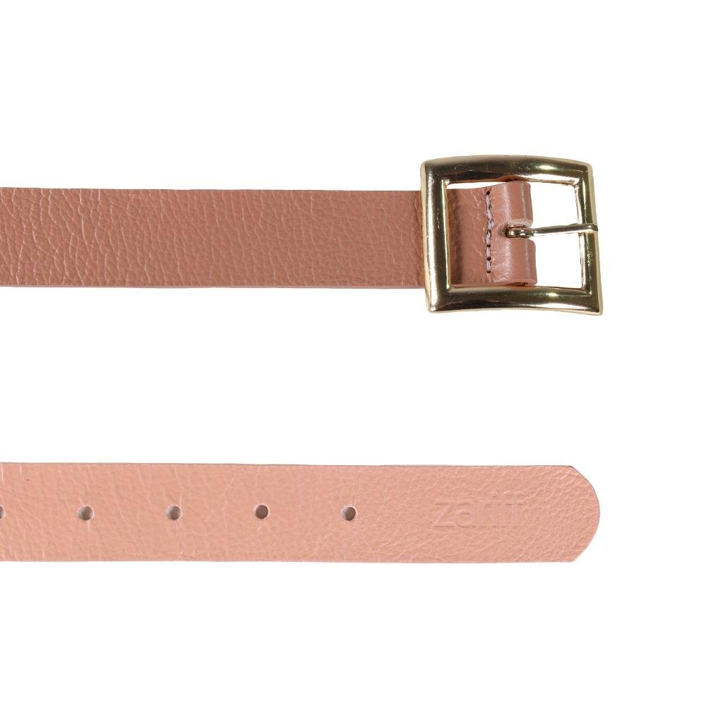 Cinto Feminino Zariff com Fivela Clássica 30.2984.001 Nude Marrom Claro 2