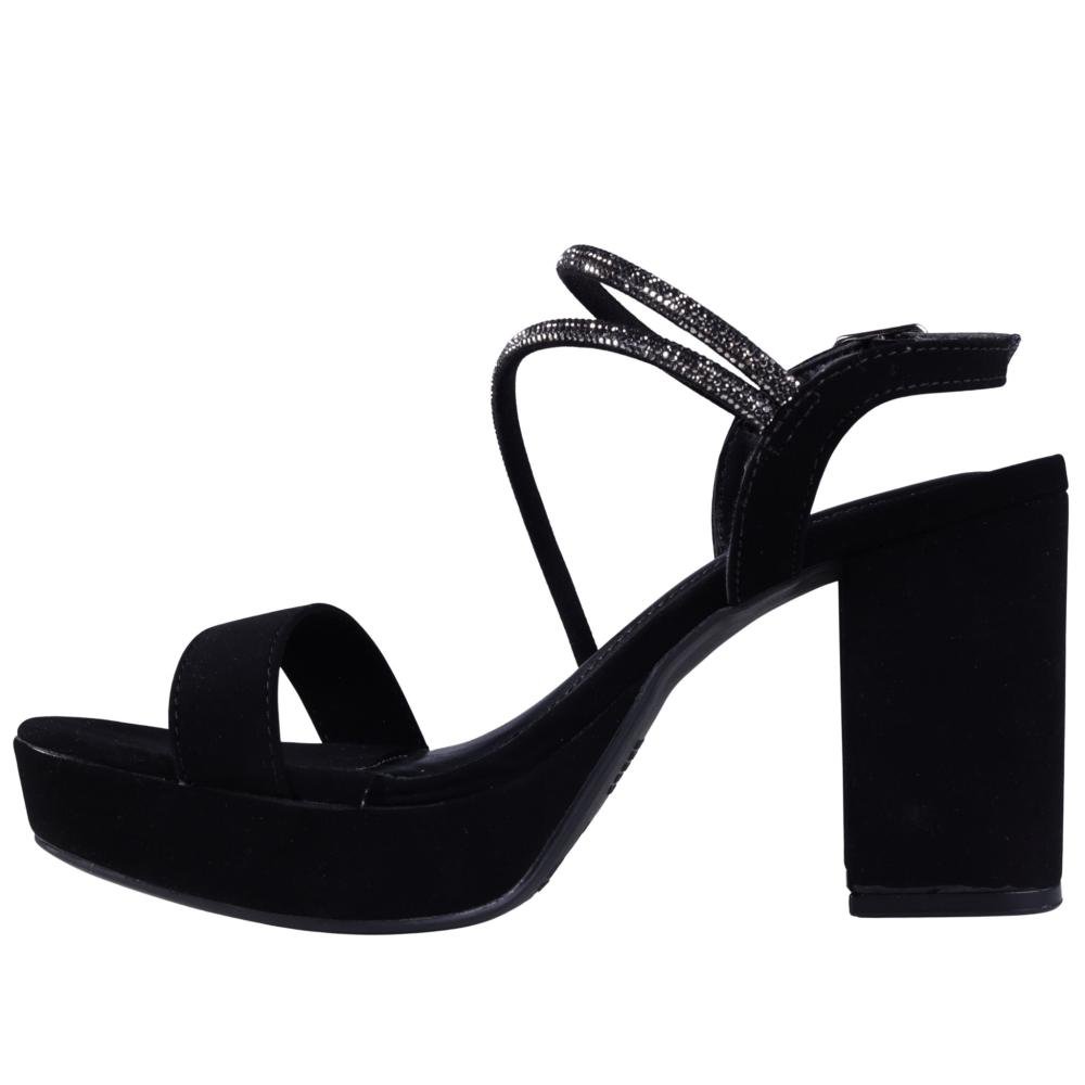 Sandália Feminina Via Marte 141-023 Preto Preto 6