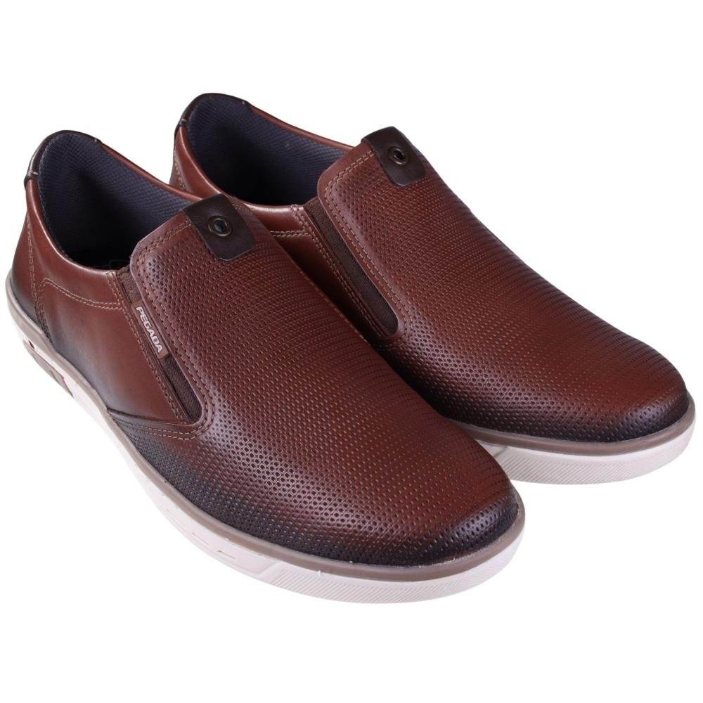 Sapatenis Masculino Pegada 119311 Terracota Marrom 2