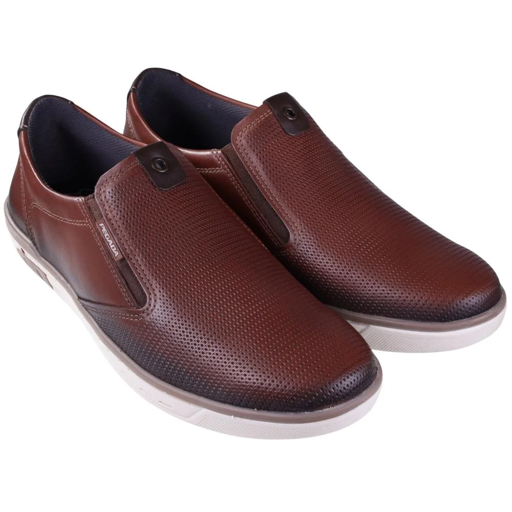 Sapatenis Masculino Pegada 119311 Terracota Marrom 2