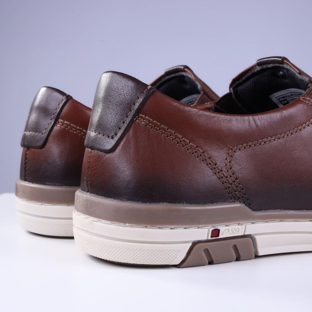 Sapatenis Masculino Pegada 119311 Terracota Marrom 7
