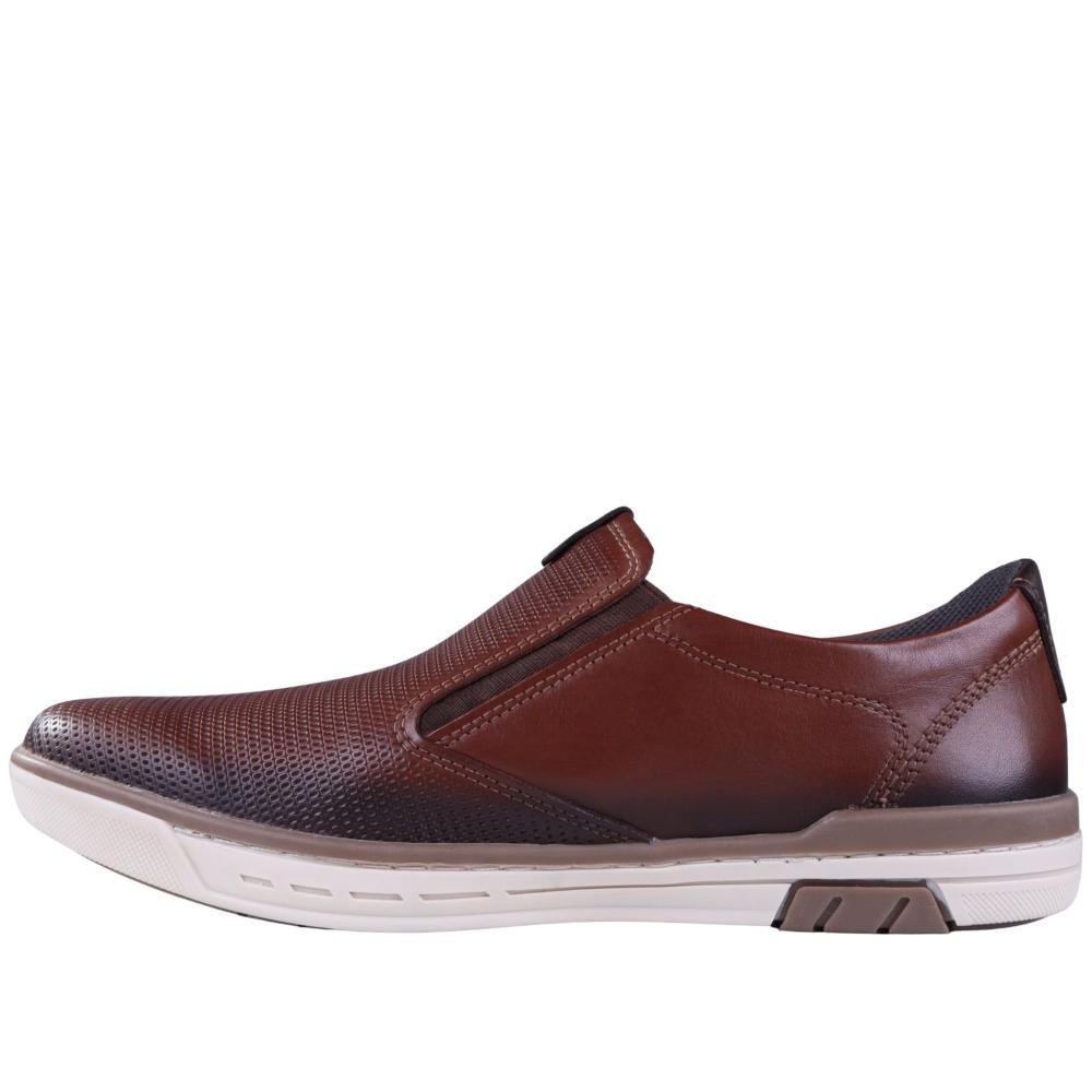 Sapatenis Masculino Pegada 119311 Terracota Marrom 8