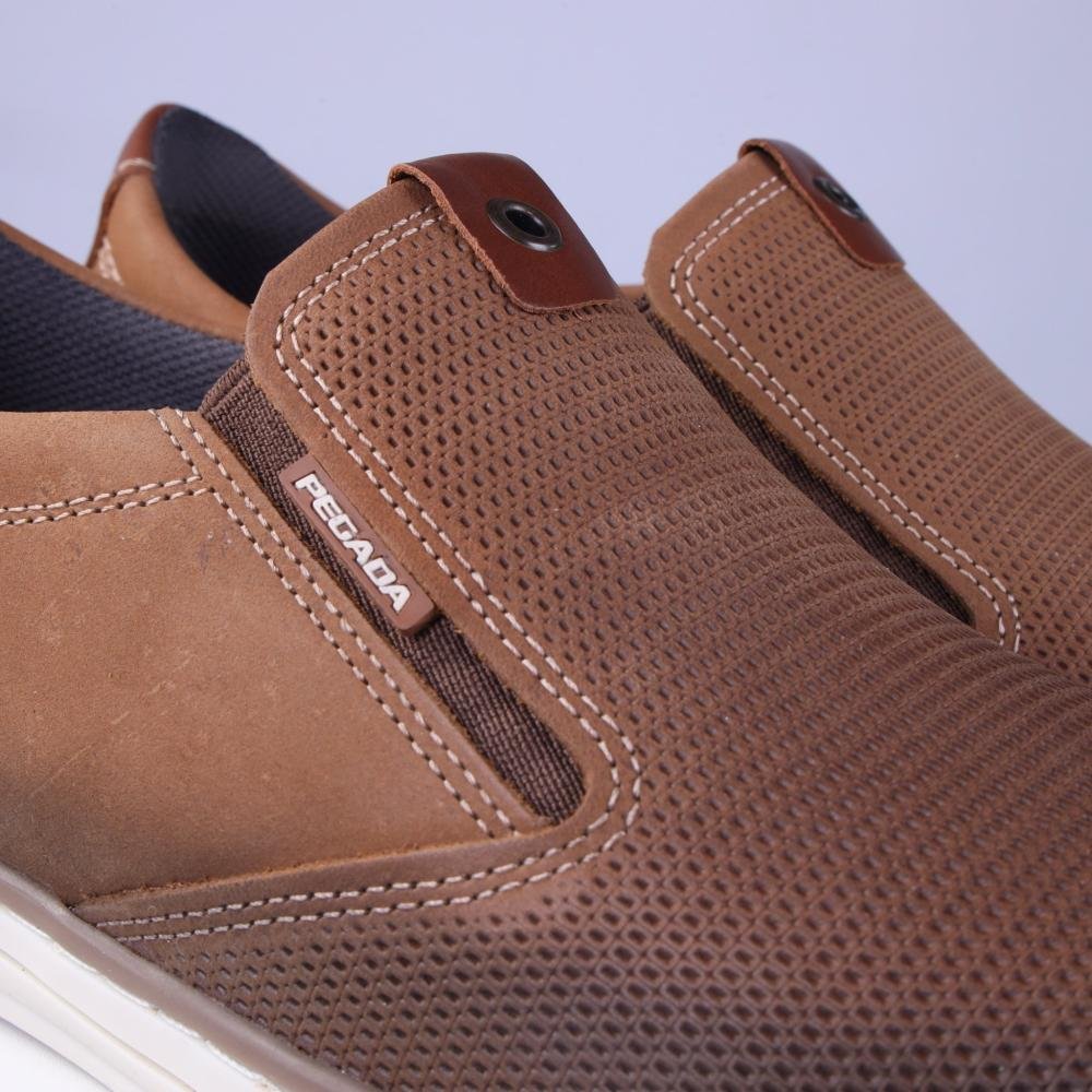 Sapatenis Masculino Pegada 119311 Mascavo Marrom 3