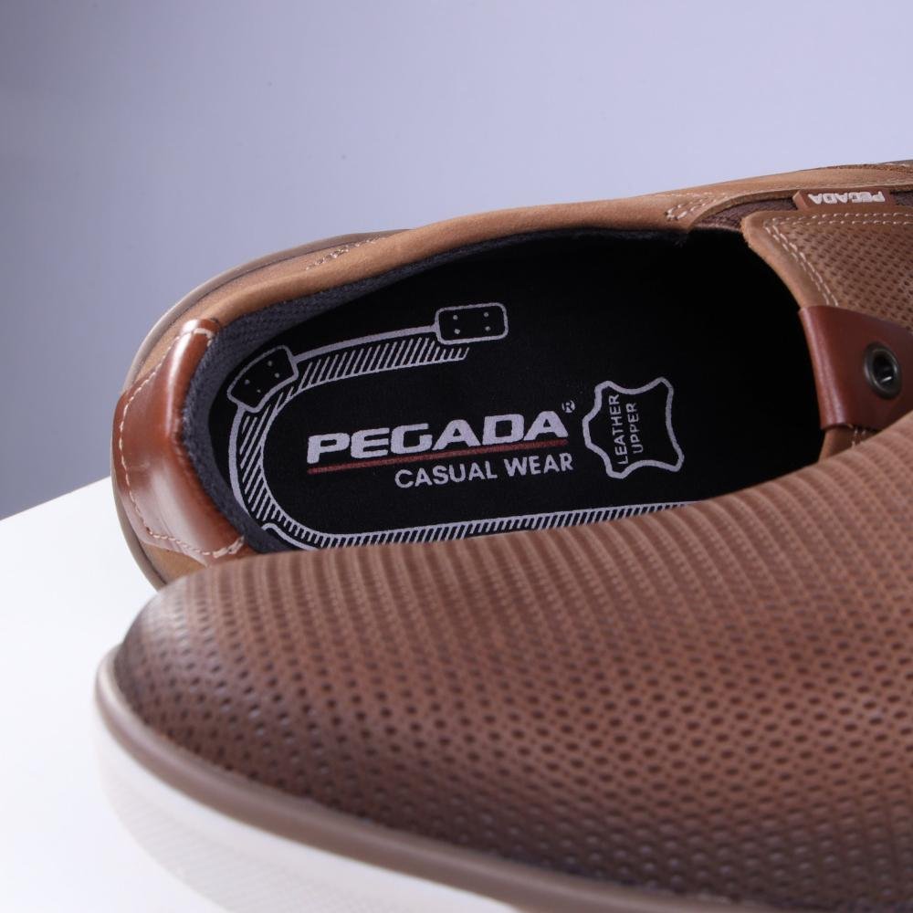 Sapatenis Masculino Pegada 119311 Mascavo Marrom 6