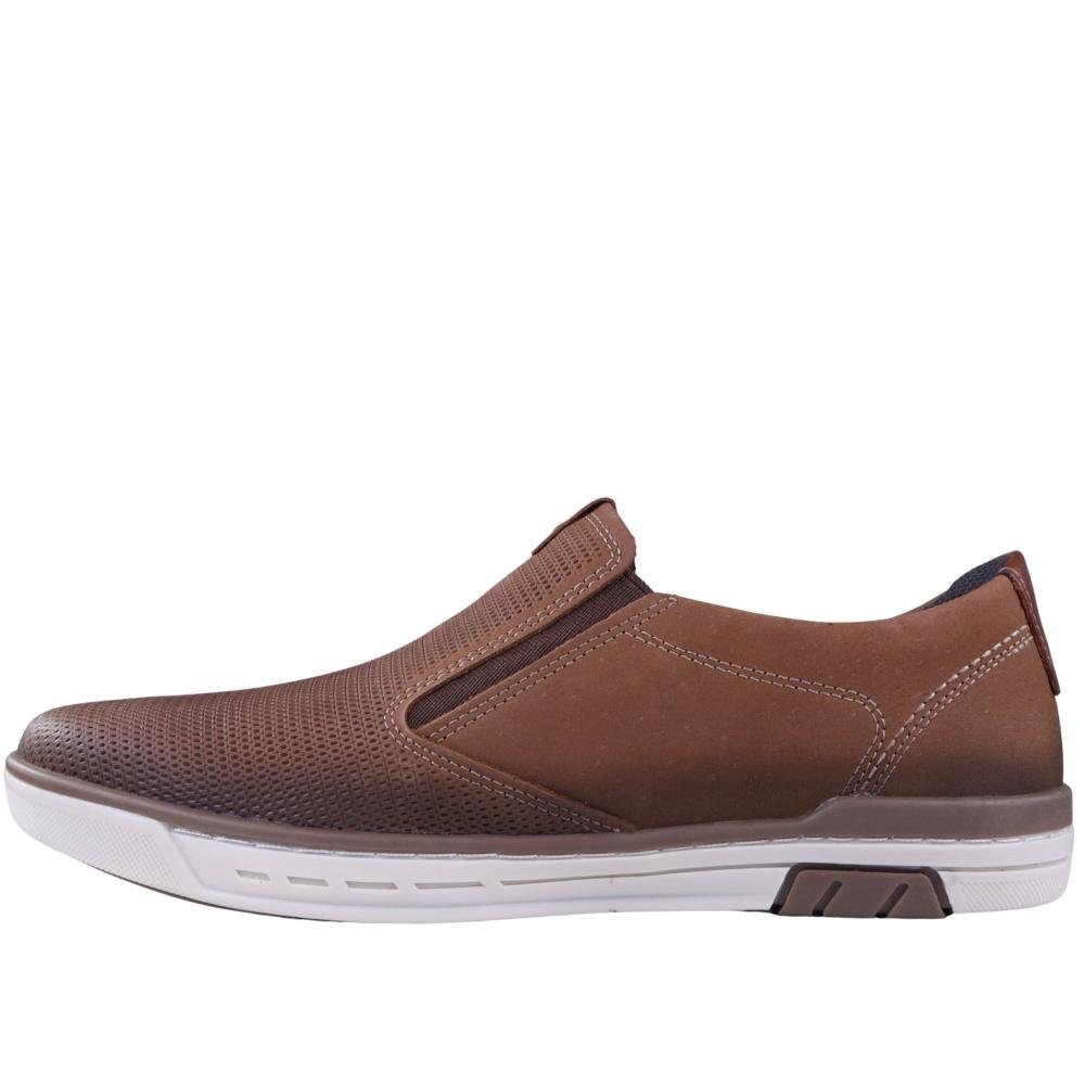 Sapatenis Masculino Pegada 119311 Mascavo Marrom 8