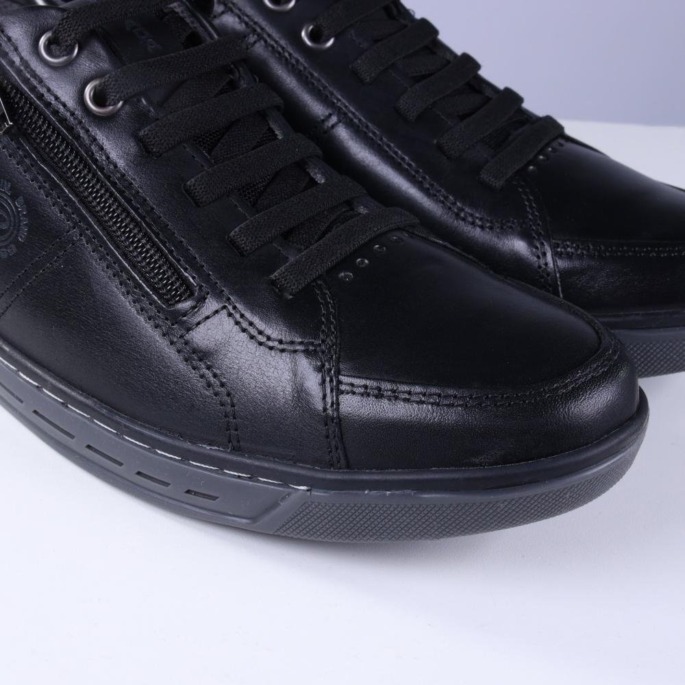 Sapatenis Masculino Pegada 119313 Preto/Preto Preto 4