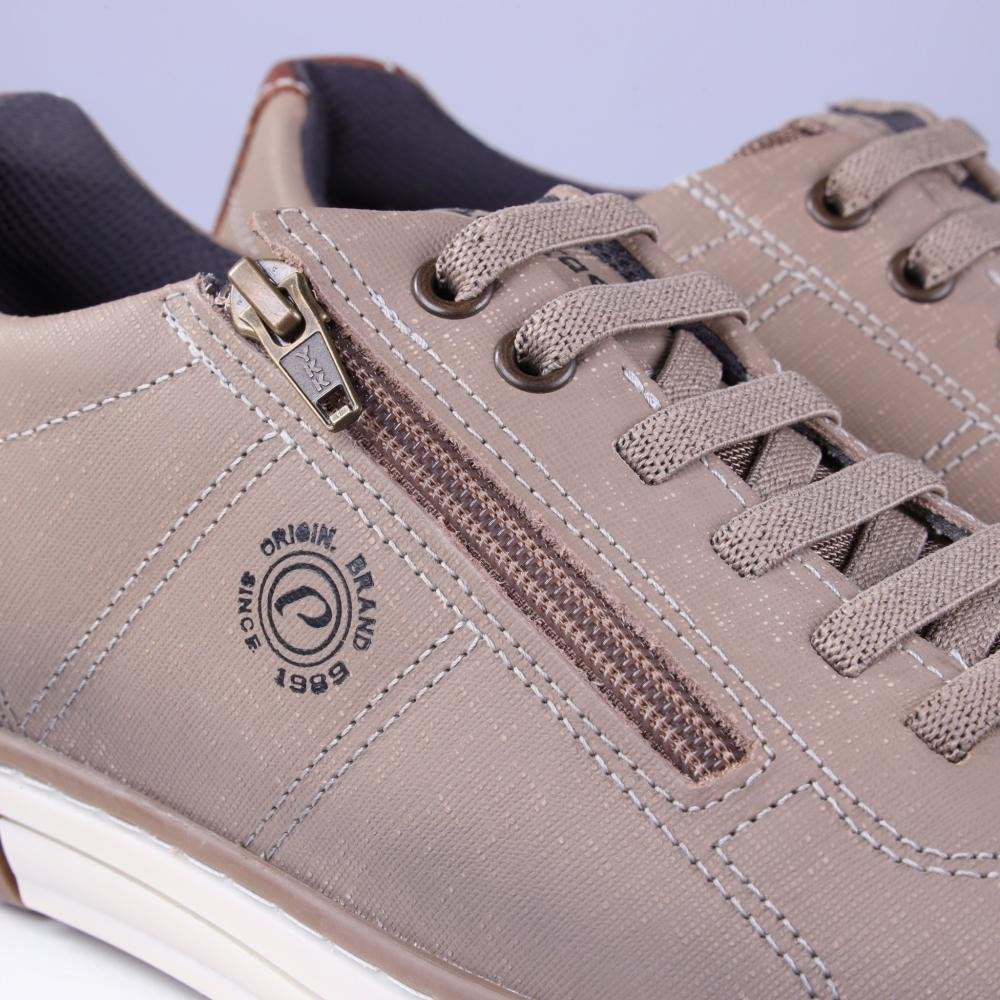 Sapatenis Masculino Pegada 119313 Areia Bege 5