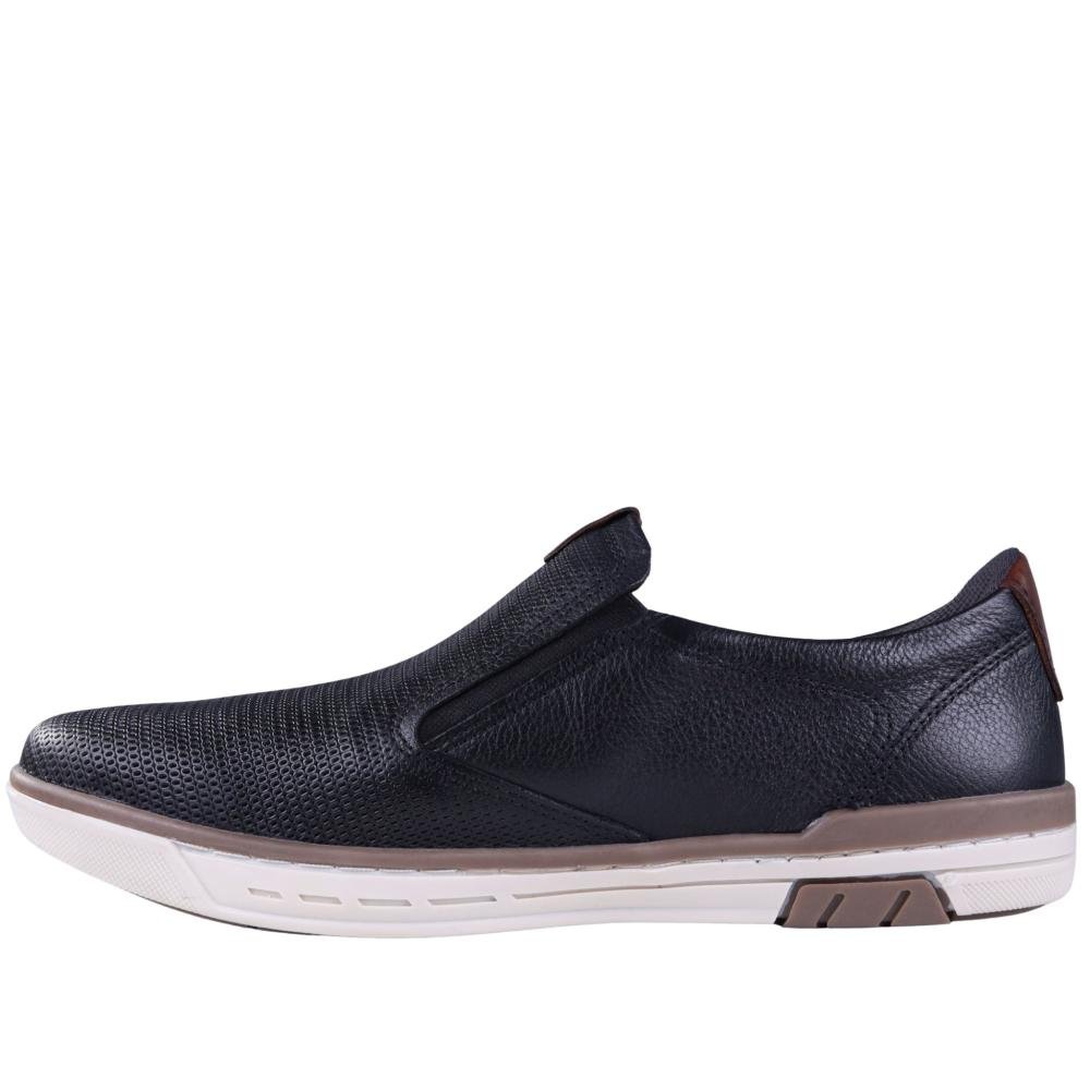 Sapatenis Masculino Pegada 119311 Preto Preto 7