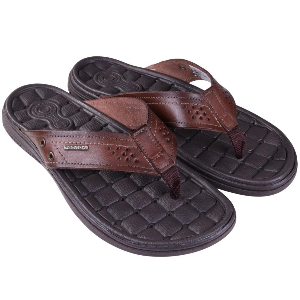 Chinelo Masculino Pegada 131221 Pinhao Marrom 2