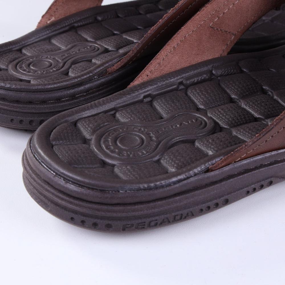 Chinelo Masculino Pegada 131221 Pinhao Marrom 5
