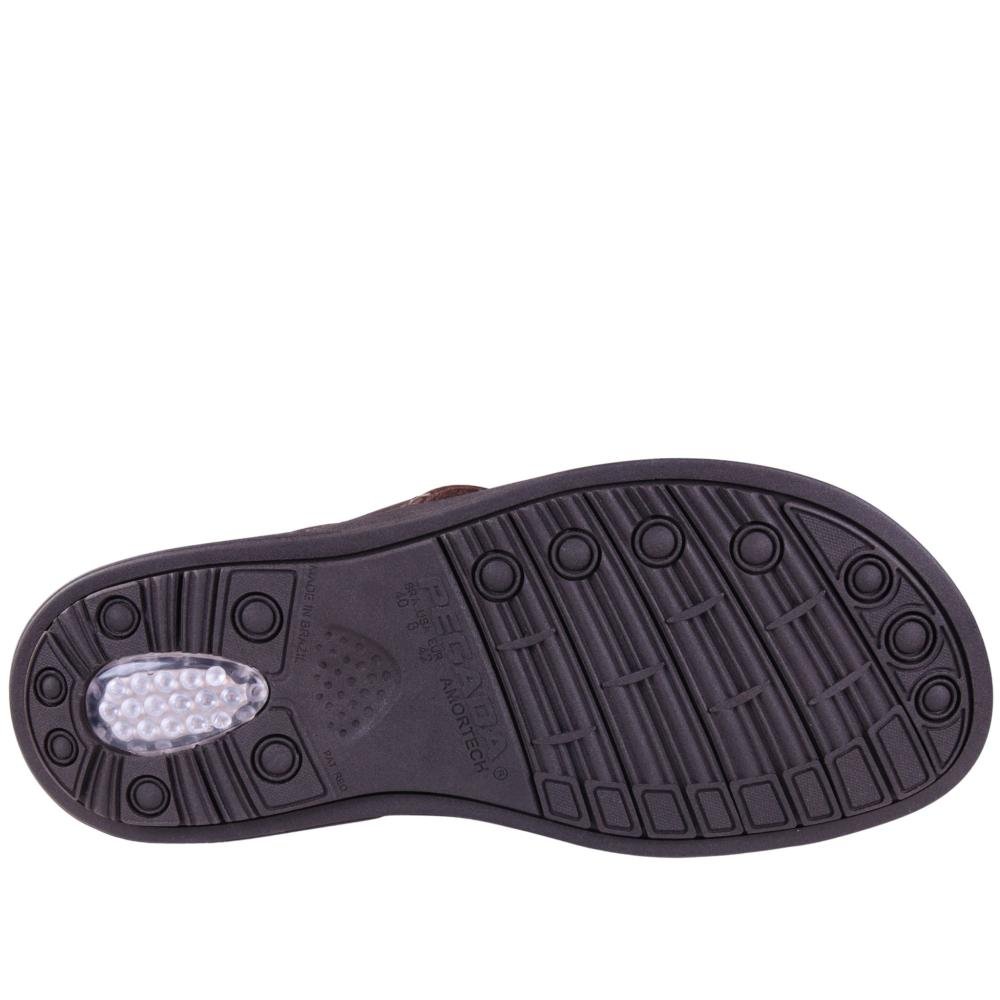 Chinelo Masculino Pegada 131221 Pinhao Marrom 7