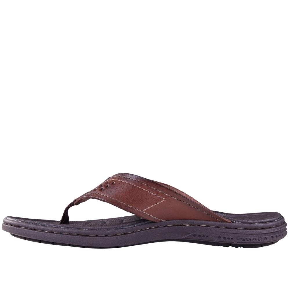 Chinelo Masculino Pegada 131221 Pinhao Marrom 8