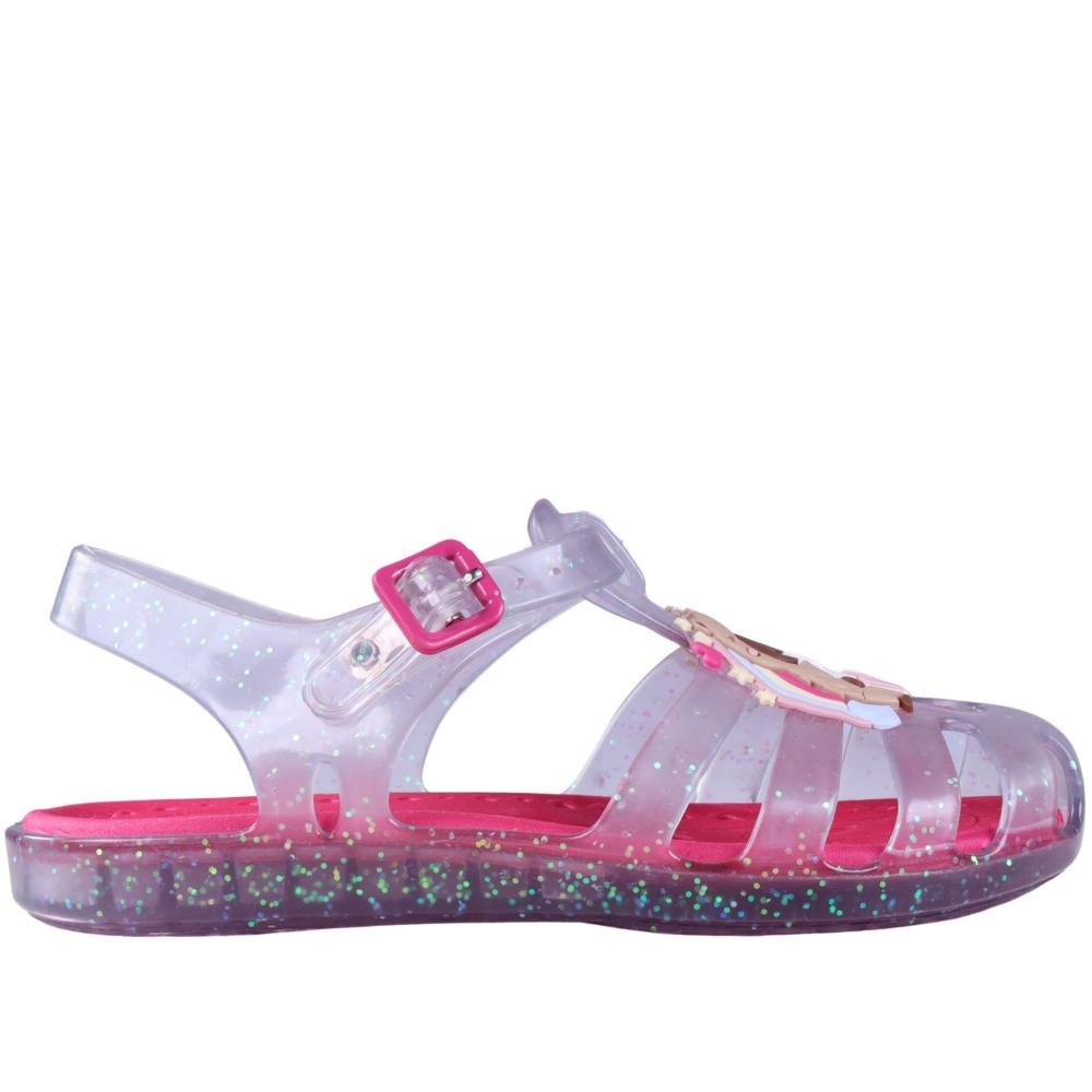 Sandália Infantil Feminina Word Colors 384001 Gliter