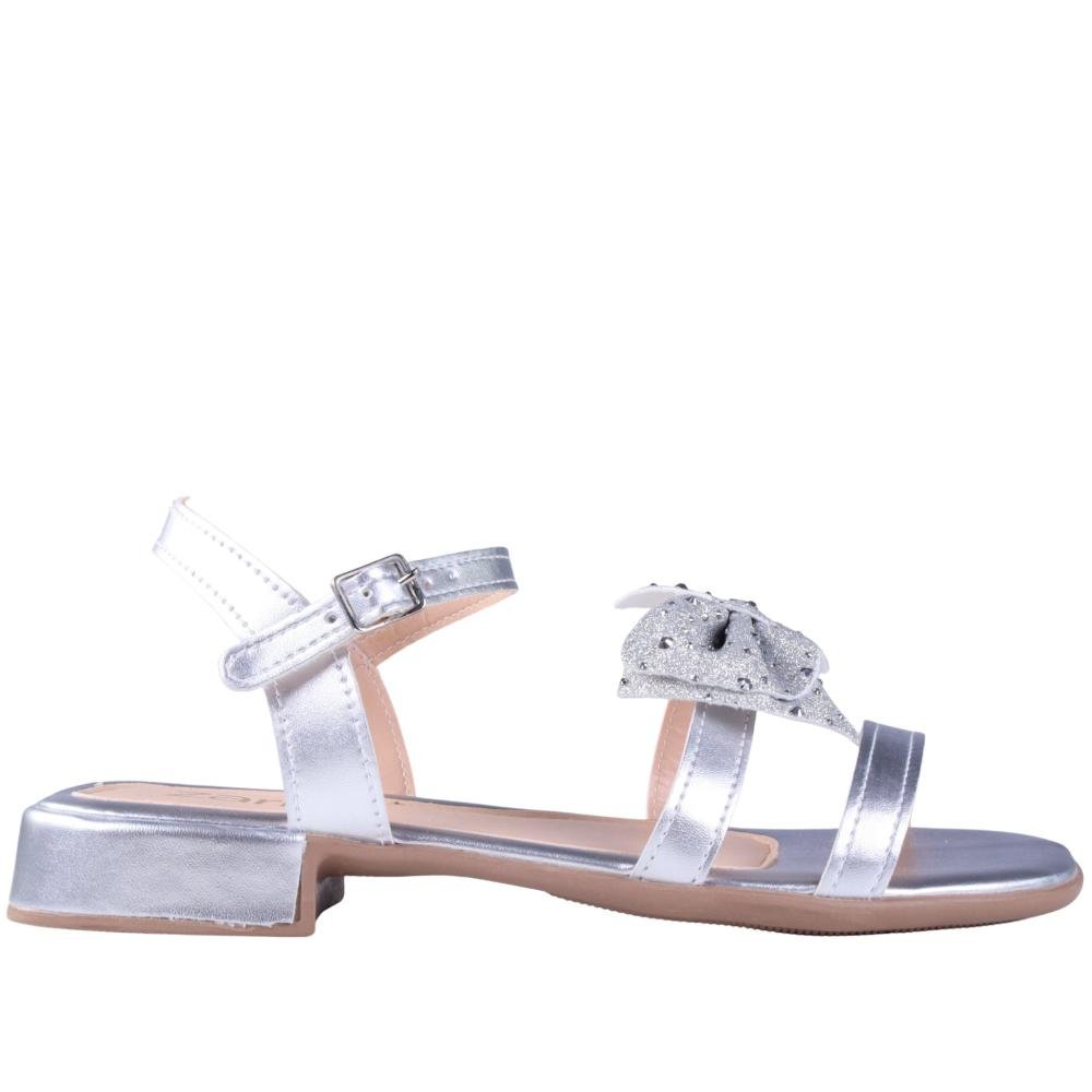 Sandália Infantil Zariff Menina 309-08 Prata