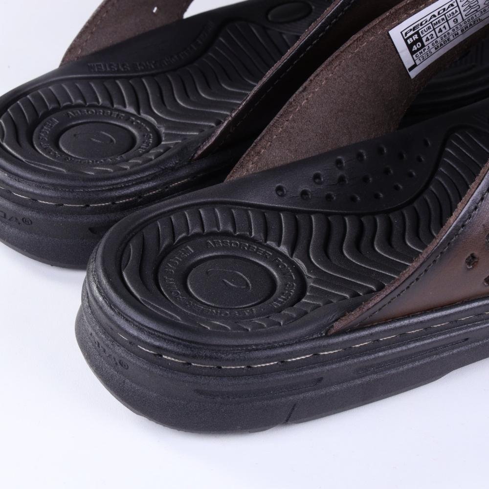 Chinelo Masculino Pegada 134201 Cravo Marrom 6