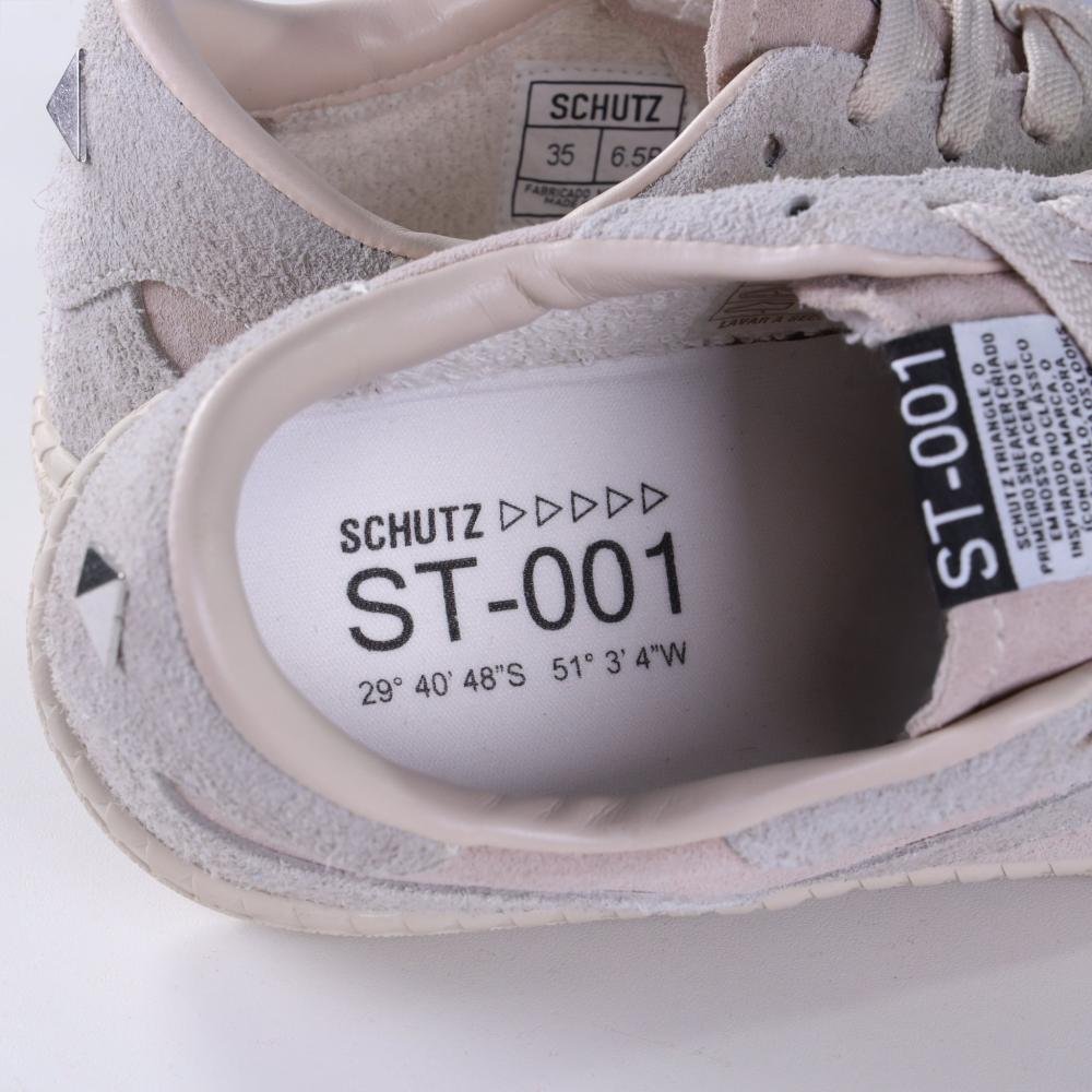 Tênis Feminino ST-001 Schutz S218530001 Pearl Bege 7