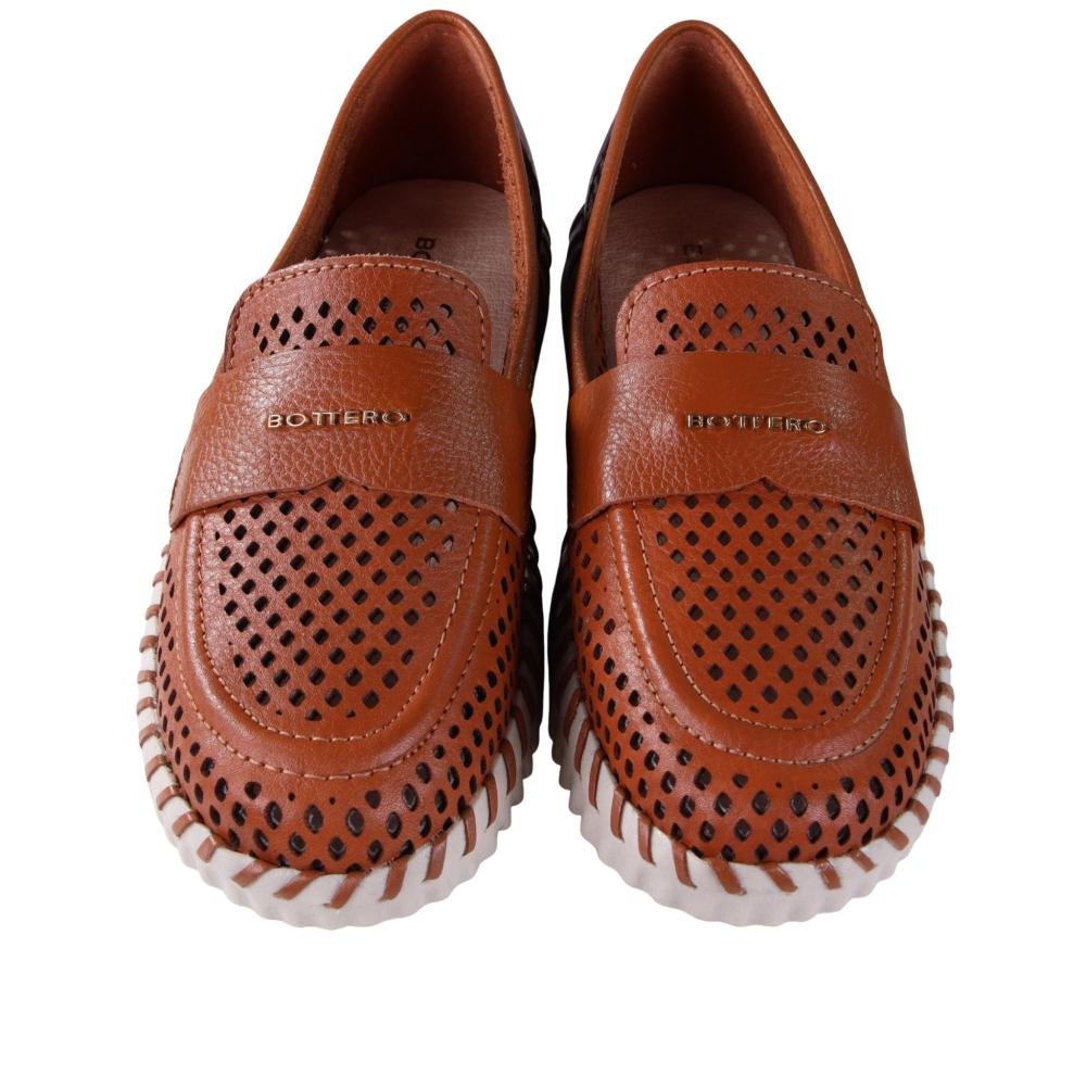 Mocassim Feminino Bottero 374104 Caramelo Marrom 4