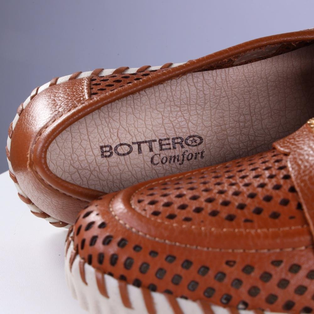 Mocassim Feminino Bottero 374104 Caramelo Marrom 5