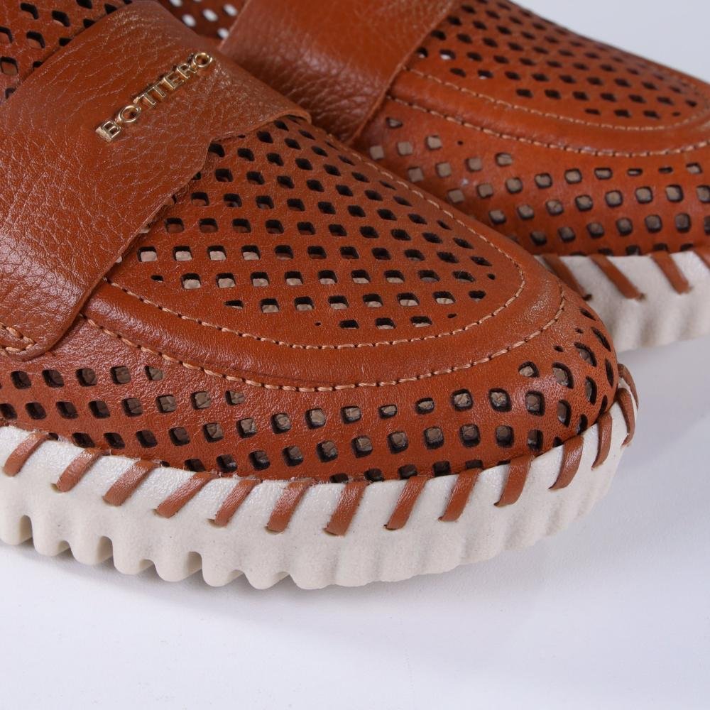 Mocassim Feminino Bottero 374104 Caramelo Marrom 6