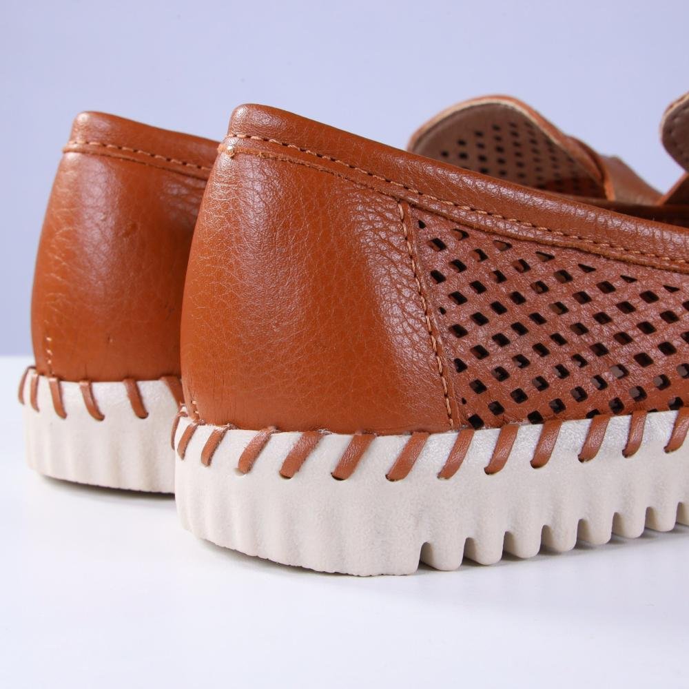 Mocassim Feminino Bottero 374104 Caramelo Marrom 7