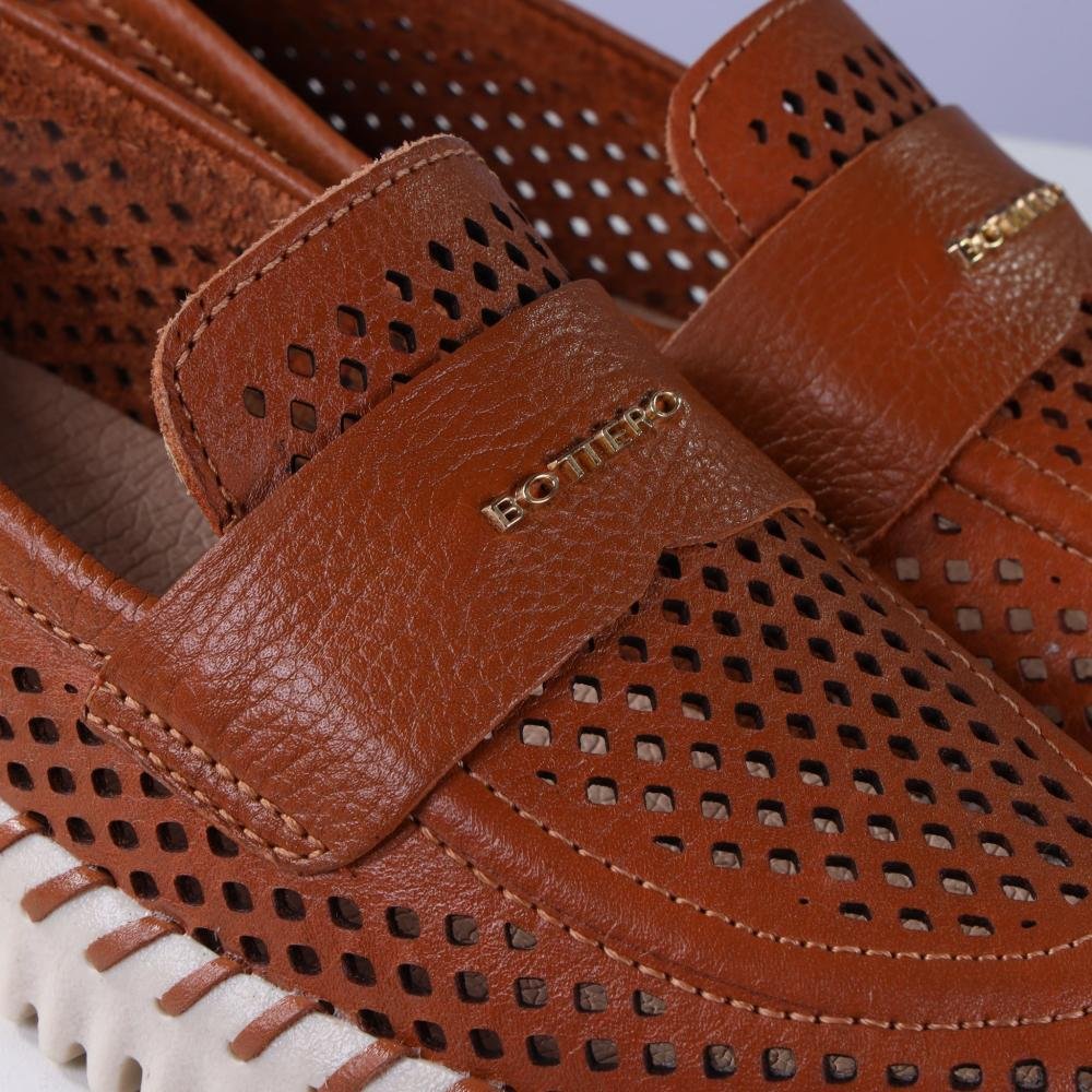Mocassim Feminino Bottero 374104 Caramelo Marrom 9