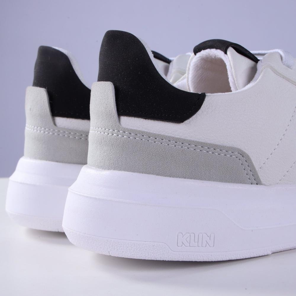 Tênis Infantil Klin 356006 Branco/Preto Branco 5
