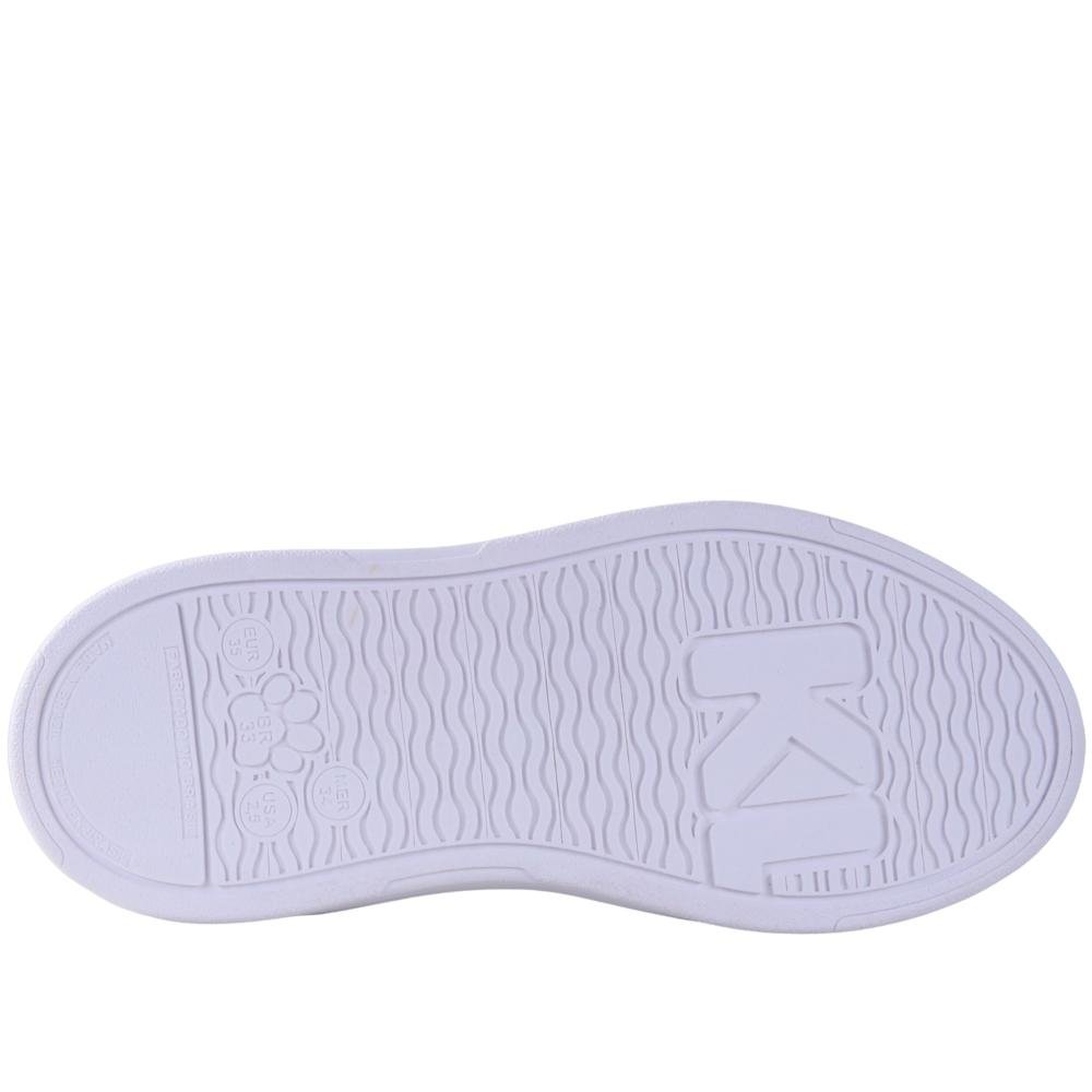 Tênis Infantil Klin 356006 Branco/Preto Branco 7