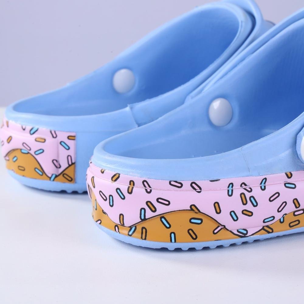 Babuche Infantil Menina World Colors 10503 Azul Azul 4