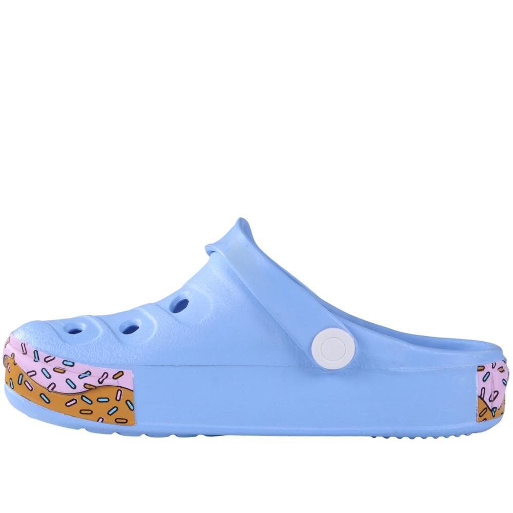 Babuche Infantil Menina World Colors 10503 Azul Azul 7