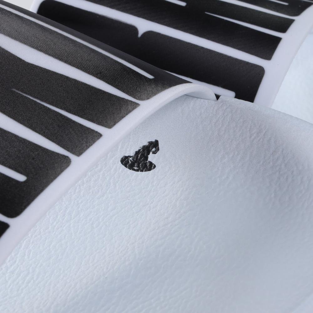 Chinelo Slide Masculino Rider R10 Ronaldinho 12562 Branco Branco 4