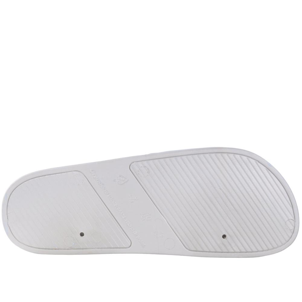 Chinelo Slide Masculino Rider R10 Ronaldinho 12562 Branco Branco 8