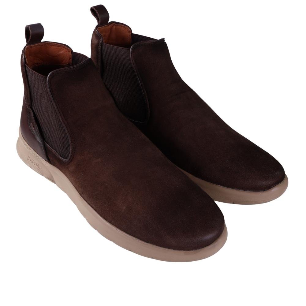 Bota Masculina Zariff em Couro 55853 Tan Marrom 2