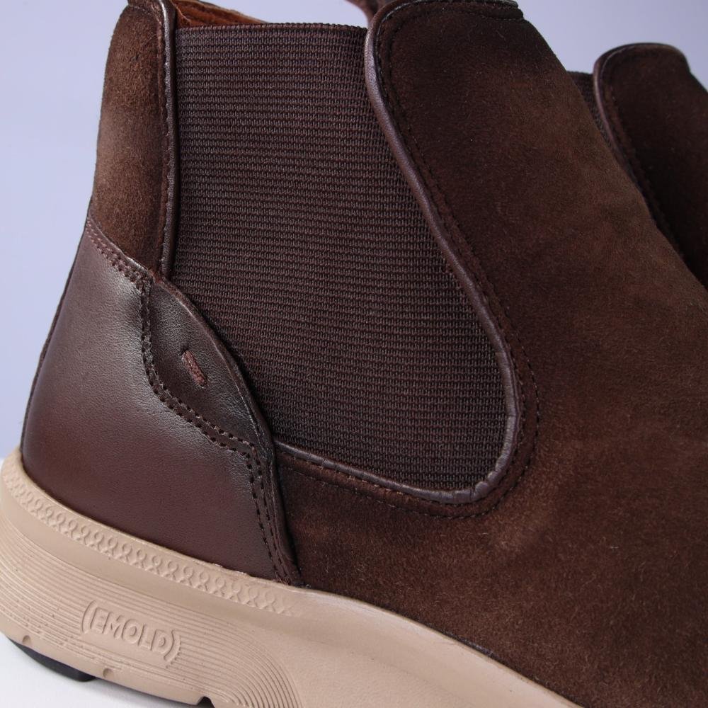 Bota Masculina Zariff em Couro 55853 Tan Marrom 3