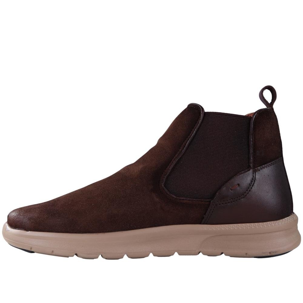 Bota Masculina Zariff em Couro 55853 Tan Marrom 7