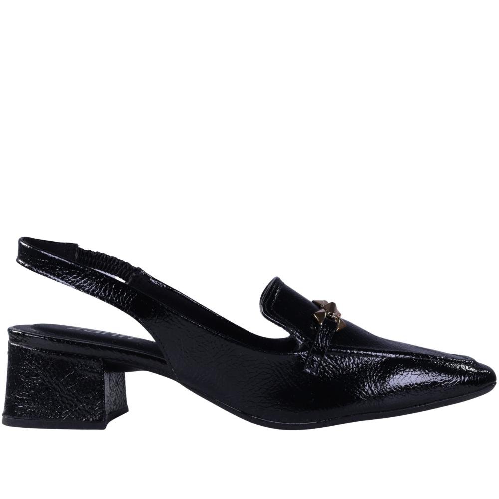 Sapato Feminino Zariff Slingback T4618-372 Preto