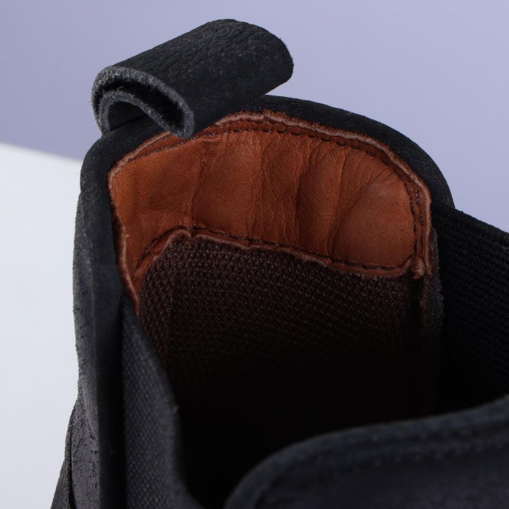 Bota Masculina Zariff em Couro 55853 Preto Preto 5