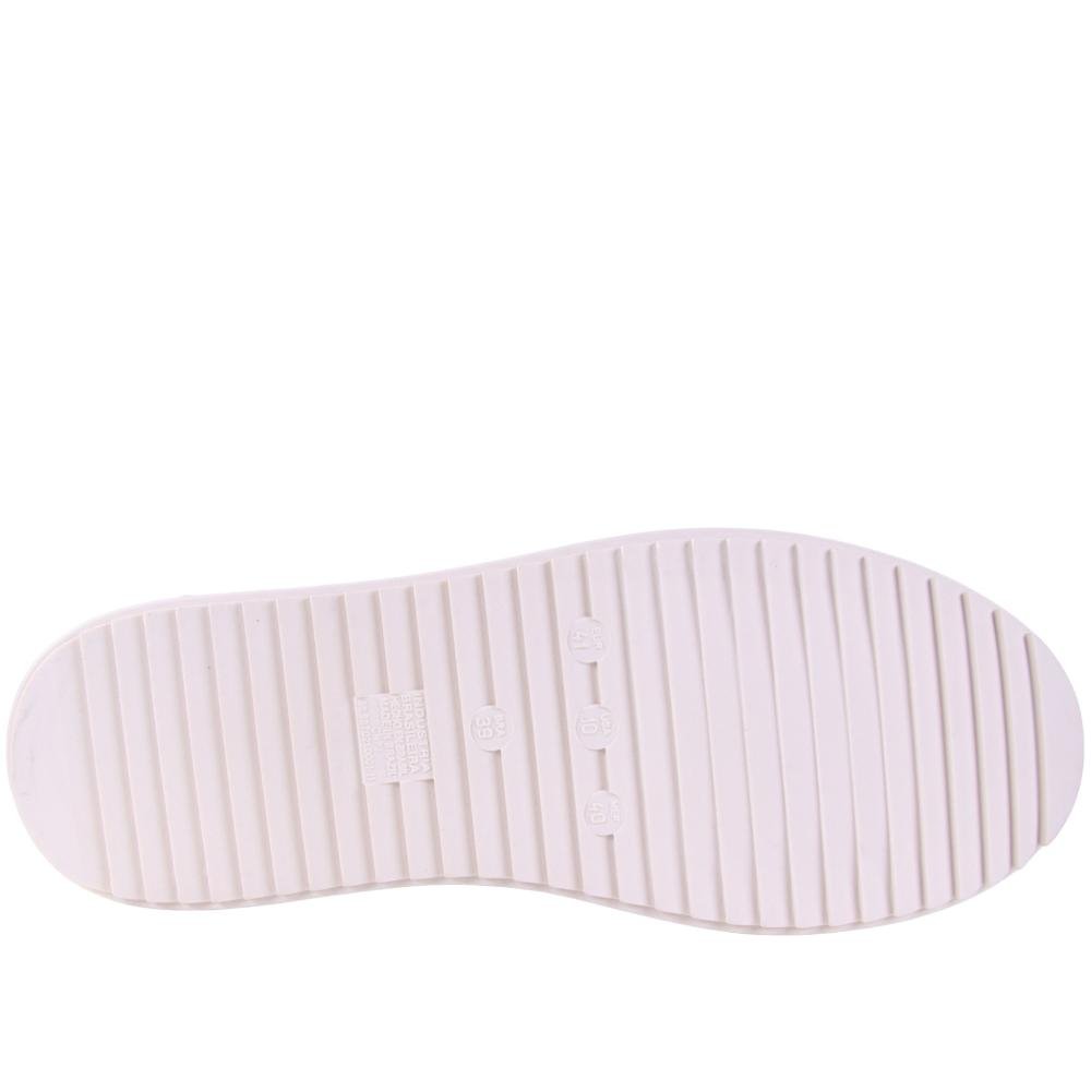 Tênis Feminino Casual Via Marte 055-038 Marfim/Gold Bege 6