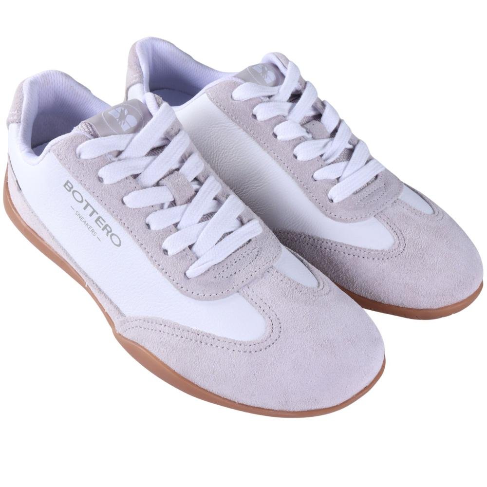 Tênis Feminino Bottero Casual 373202 Cinza/Branco Branco 3